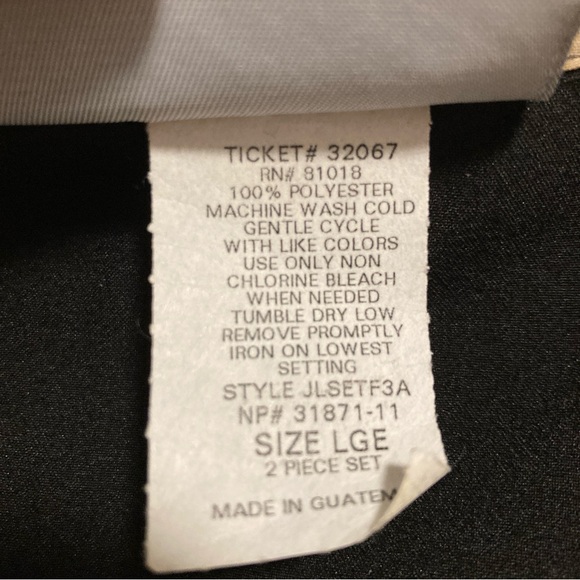 NWOT Vintage Blair 2 Piece Jacket and Pull On Pants Set Size L - Picture 15 of 15